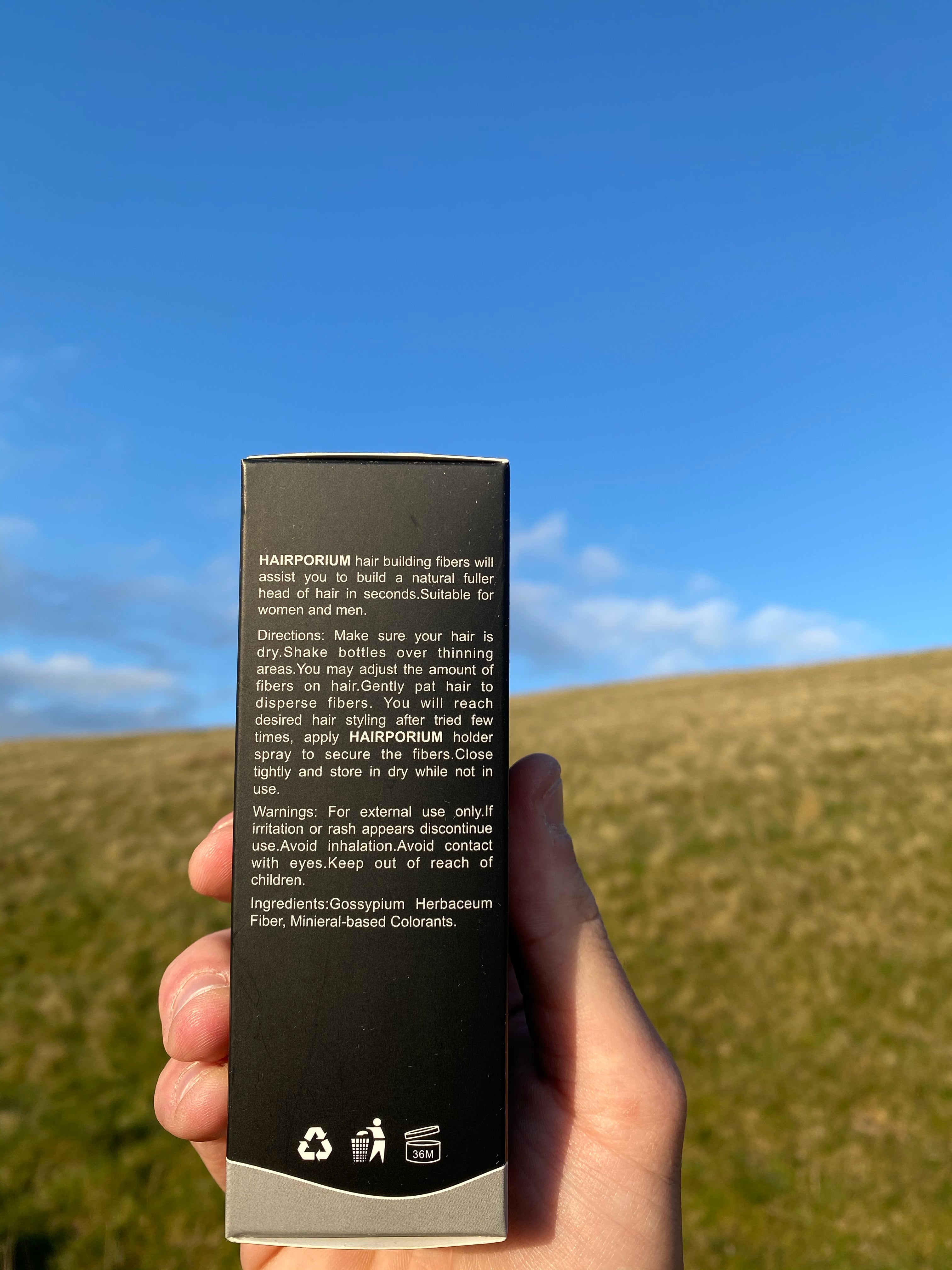 Hair Fiber 3X 25G 6 Month Supply Hair Fiber 3X 25G 6 Month Supply